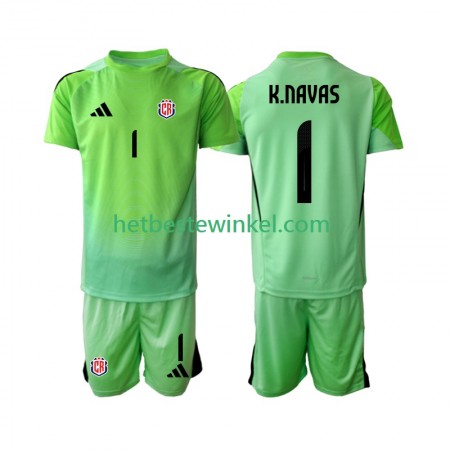 Costa Rica Keylor Navas 1 Voetbalshirts Doelman Kind Thuis 2025